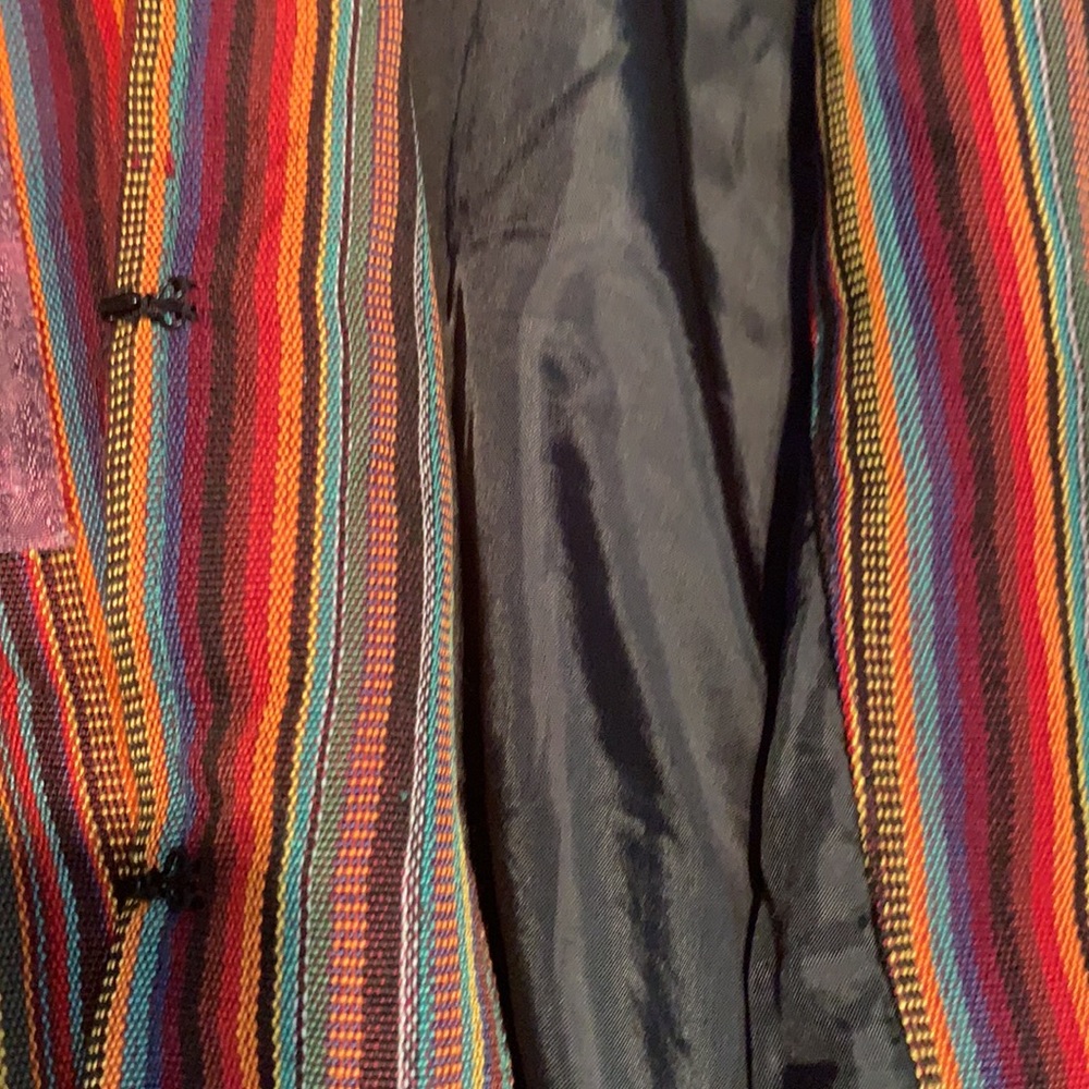 Indigo Moon Boho Blazer Retro Shoulder Pads - Picture 10 of 10